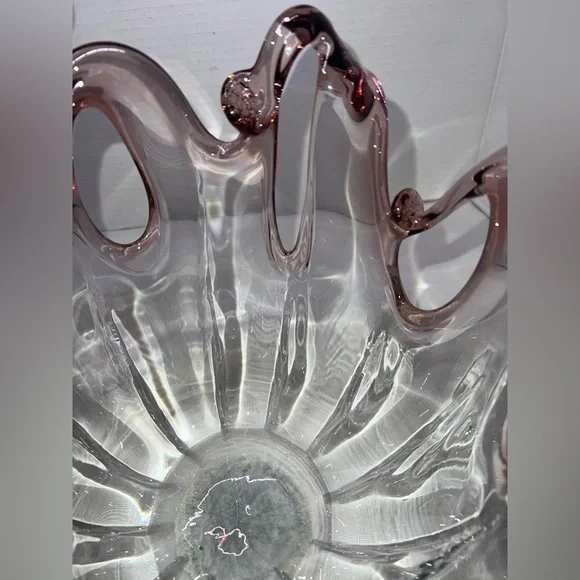 🌟🌟 Murano Glass Vase Made in Italy Hx9”, Dx8” - Picture 7 of 11